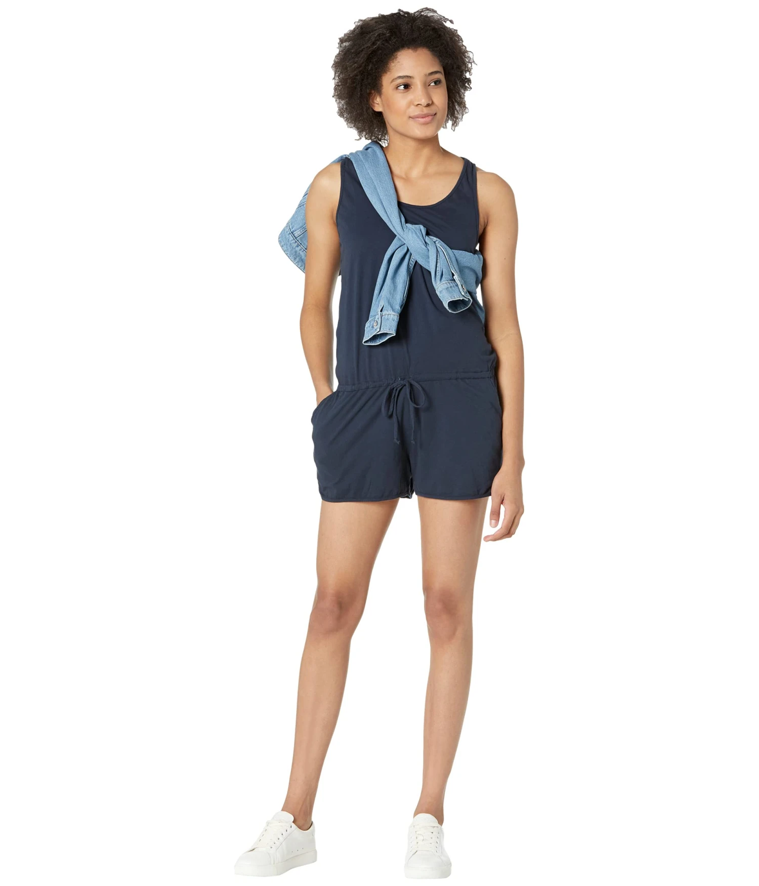 LAmade Picnic Romper In Tissue Jersey - Image 4