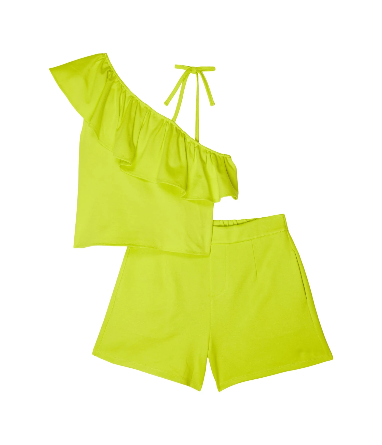 HABITUAL Girl Ruffle Shorts Set (Big Kids)