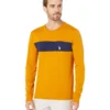 U.S. POLO ASSN. Long Sleeve Color-Block Tee With Pocket