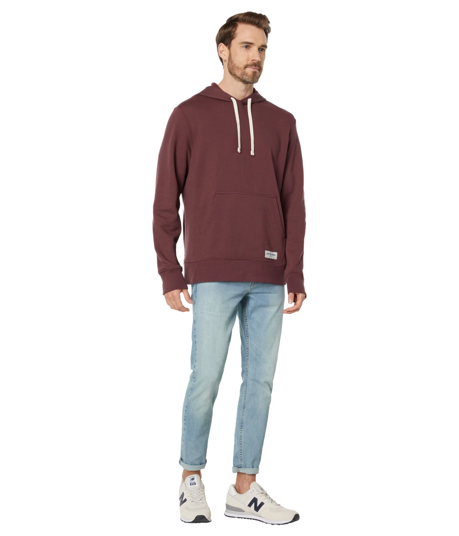 Life Is Good Midnight Forest Simply True Fleece Hoodie - Image 4