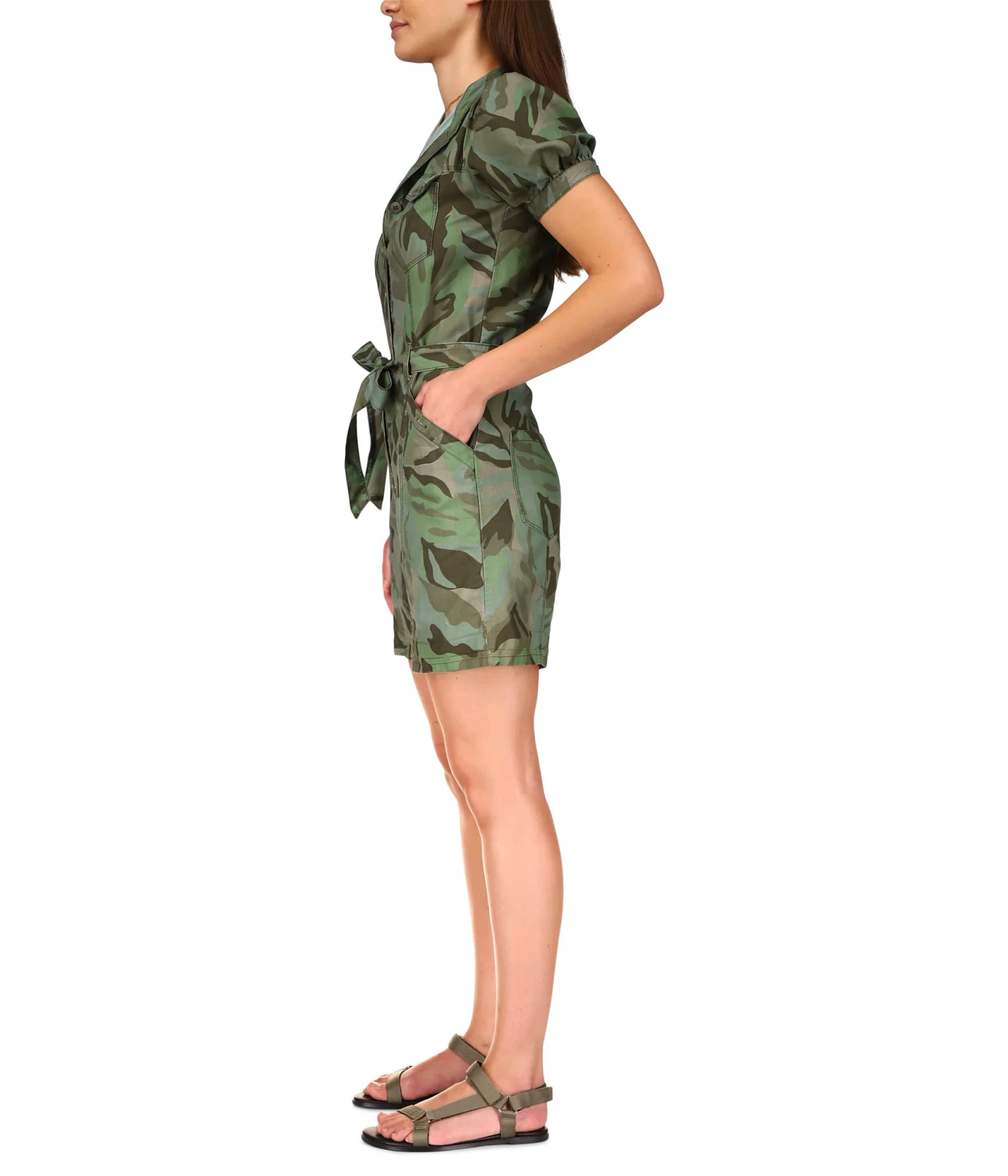 Sanctuary Risk Taker Slub Twill Romper - Image 2