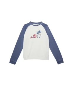 Roxy Kids Night Surfing Crew Sweatshirt (Little Kids/Big Kids)