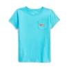 Vineyard Vines Kids La Palmeraie Fill Short Sleeve (Little Kids/Big Kids)