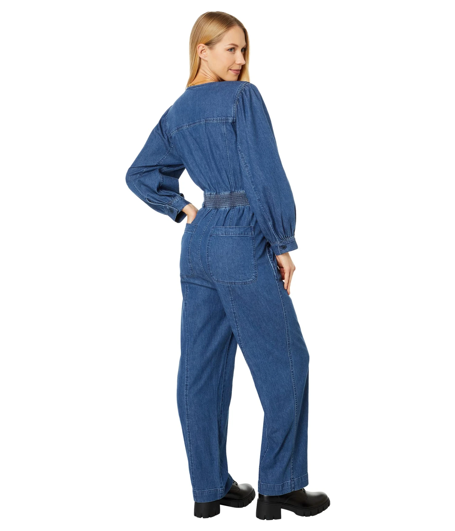 Madewell Denim Straight-Leg Jumpsuit - Image 2