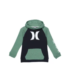 Hurley Kids Icon Graphic Pullover Hoodie (Little Kids)