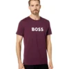 BOSS Big Logo Cotton Short Sleeve T-Shirt