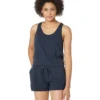 LAmade Picnic Romper In Tissue Jersey