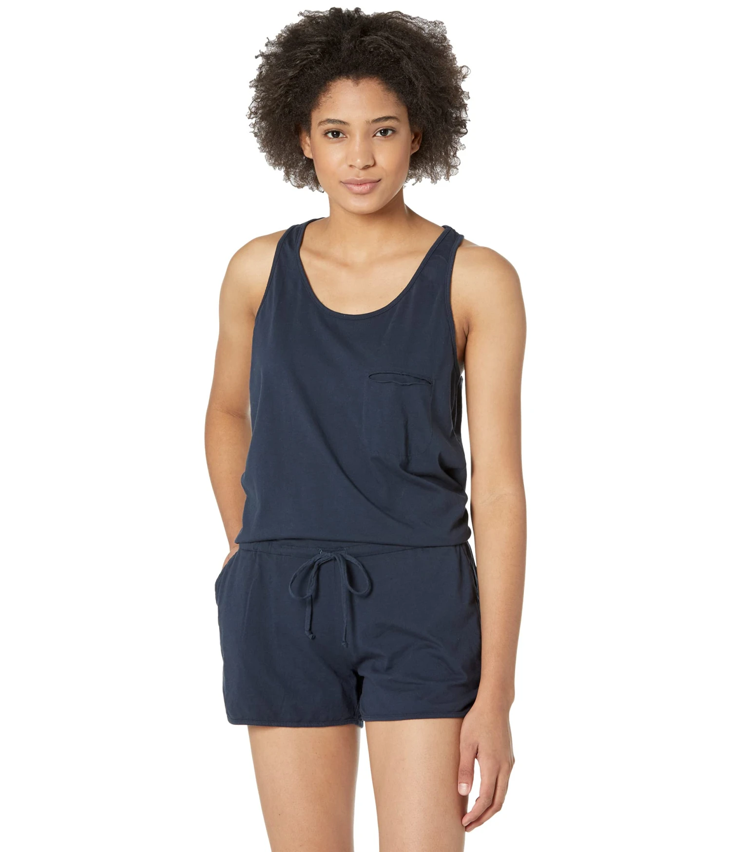 LAmade Picnic Romper In Tissue Jersey