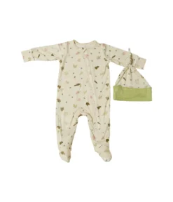 Everly Grey Footie Two-Piece Set (Infant)