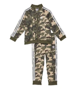 Adidas Originals Kids Camouflage Superstar Set (Infant/Toddler)
