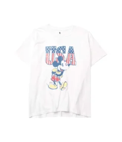 Junk Food Kids Mickey Mouse USA T-Shirt (Big Kids)