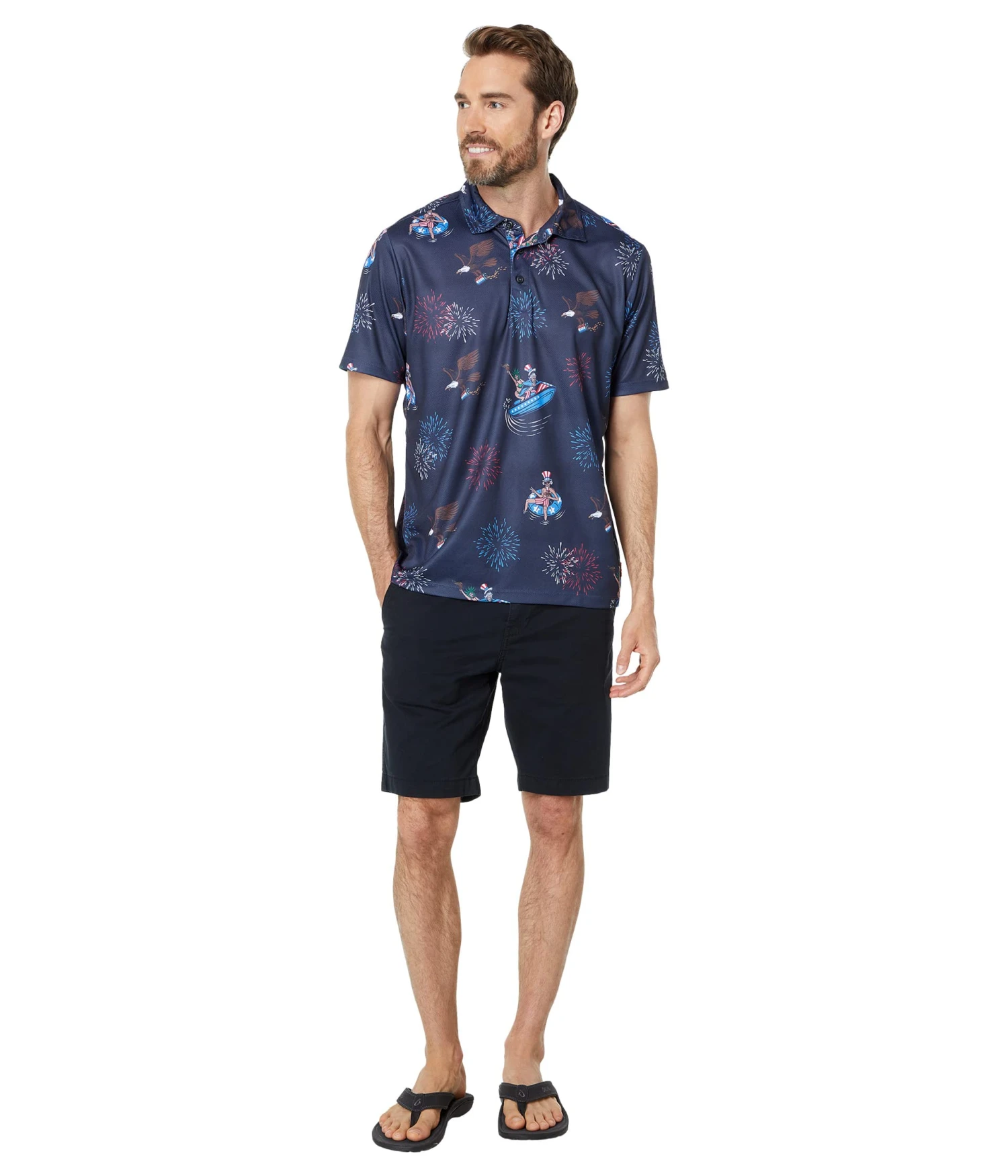 Hurley H20-Dri Ace Birdie Short Sleeve Polo - Image 4