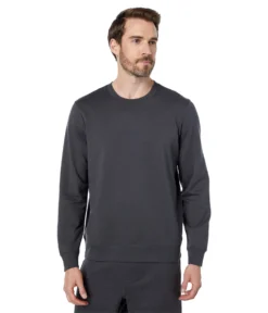 Barefoot Dreams MC Fleece Cot/Span Crew Neck Sweatshirt