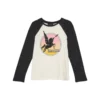 Tiny Whales Unicorns Tour Graphic Two-Tone Raglan Shirt (Toddler/Little Kids/Big Kids)