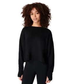 Sweaty Betty After Class Crop Sweatshirt