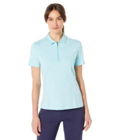 Callaway Tonal Color-Block Heather Polo