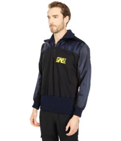 Blue Marble Paris Motown Quarter Zip Sweater