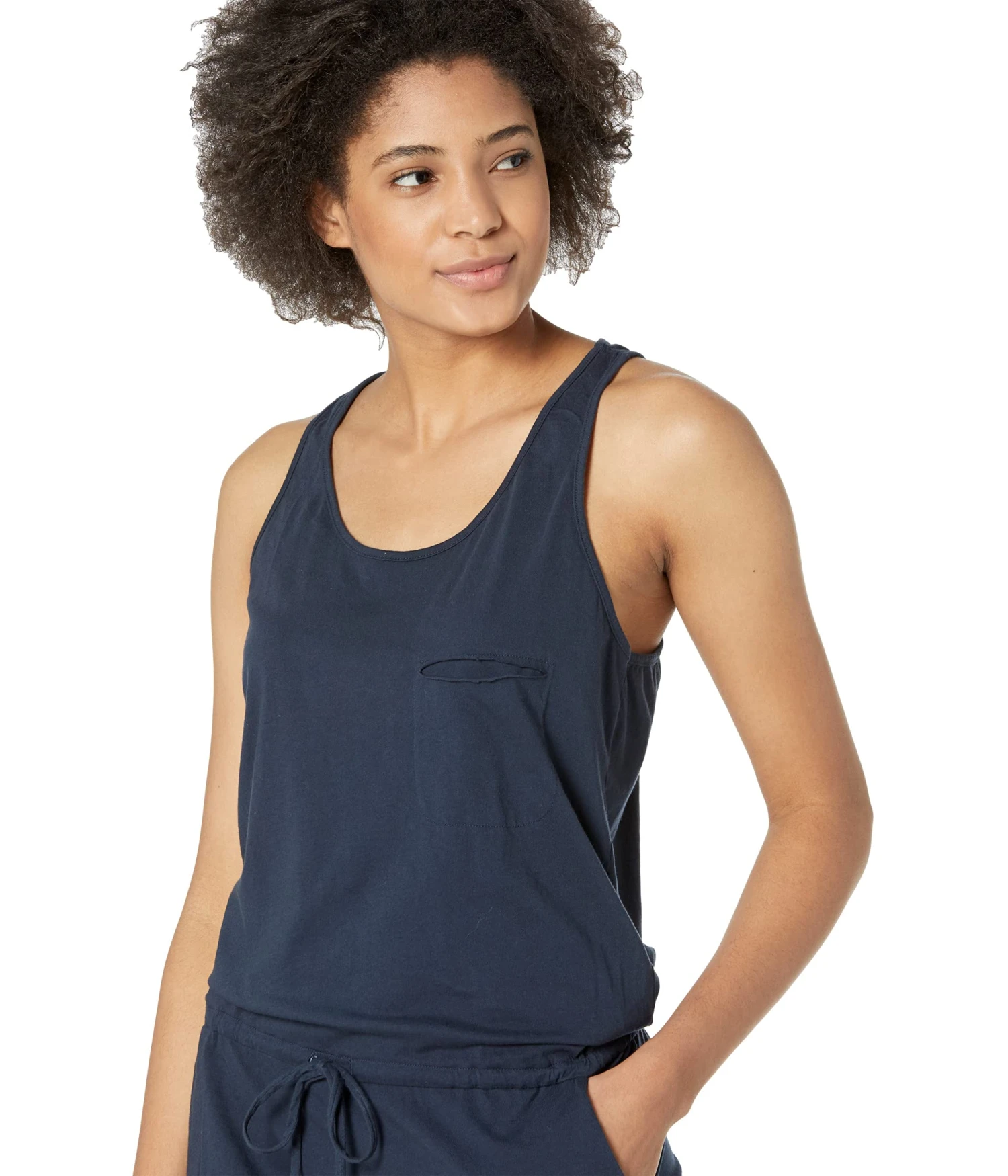 LAmade Picnic Romper In Tissue Jersey - Image 3
