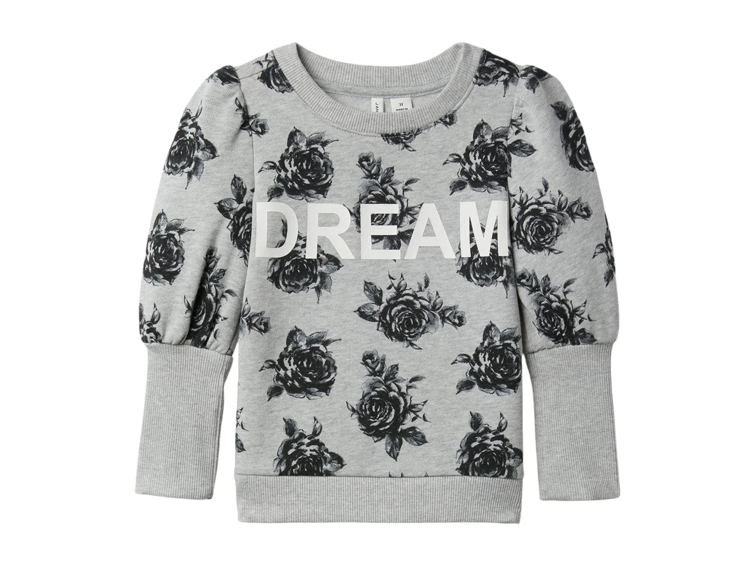 Janie And Jack Floral Sweatshirt (Toddler/Little Kids/Big Kids)