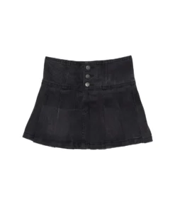 TRUCE Pleated Denim Skirt (Little Kids/Big Kids)