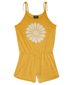 Tiny Whales Flower Child Romper (Toddler/Little Kids/Big Kids)