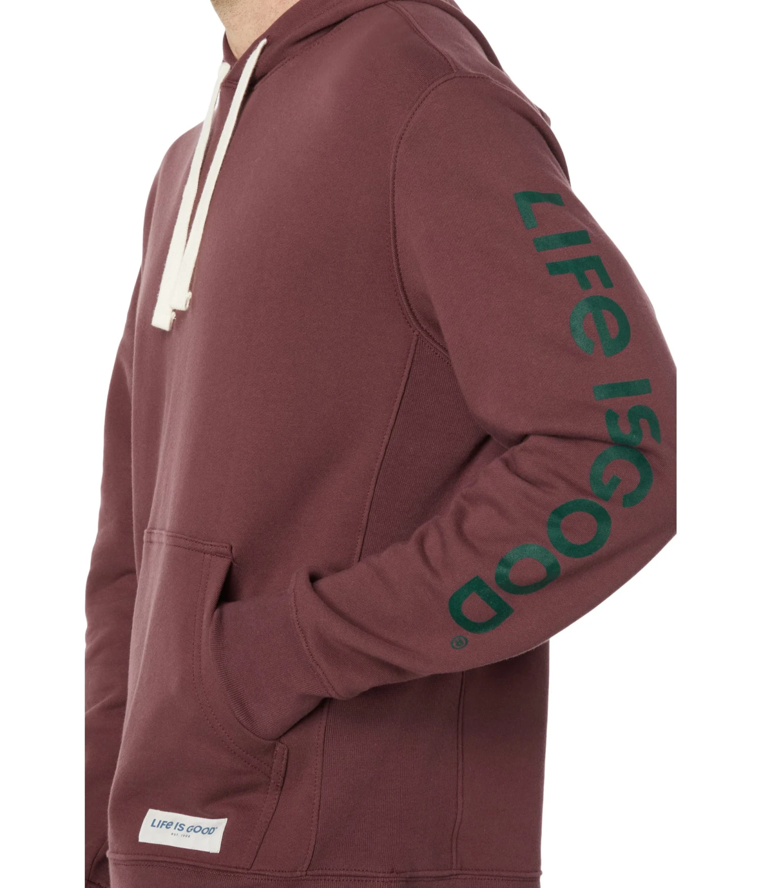 Life Is Good Midnight Forest Simply True Fleece Hoodie - Image 3