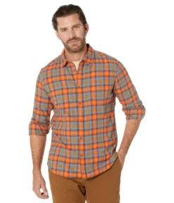 Prana Los Feliz Flannel Shirt Slim Fit