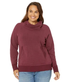 L.L.Bean Plus Size Bean's Cozy Pullover