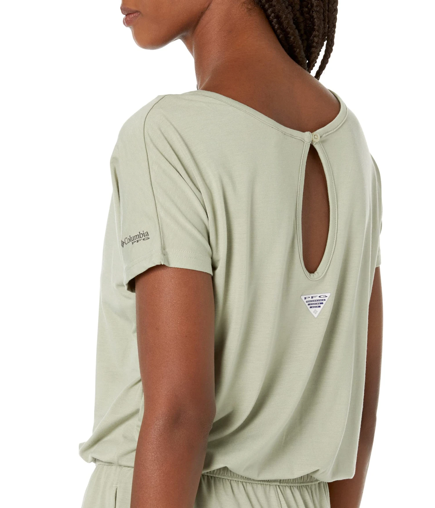 Columbia 4" Slack Waterâ„¢ Knit Romper - Image 3