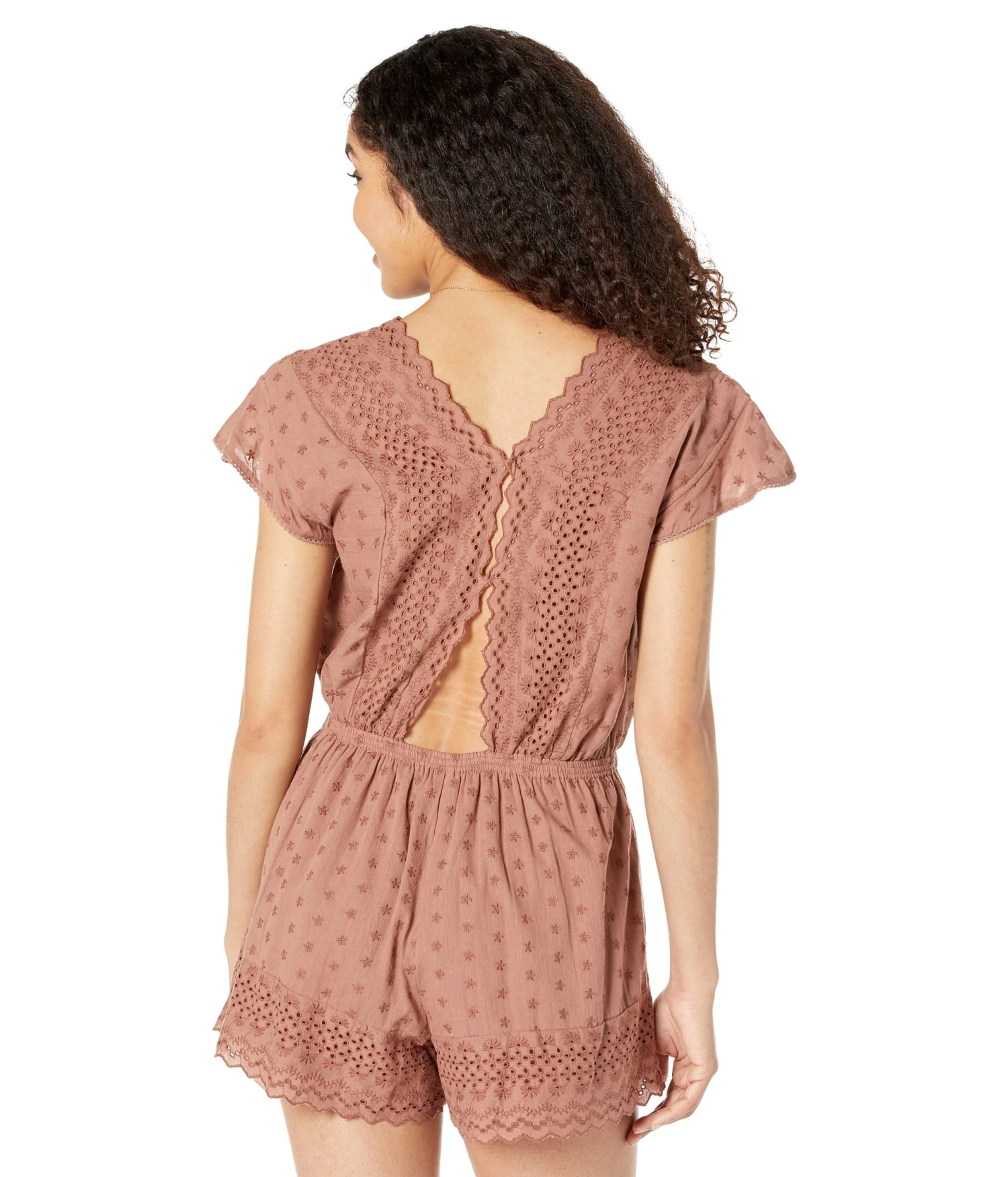 Lucky Brand Eyelet Romper - Image 2