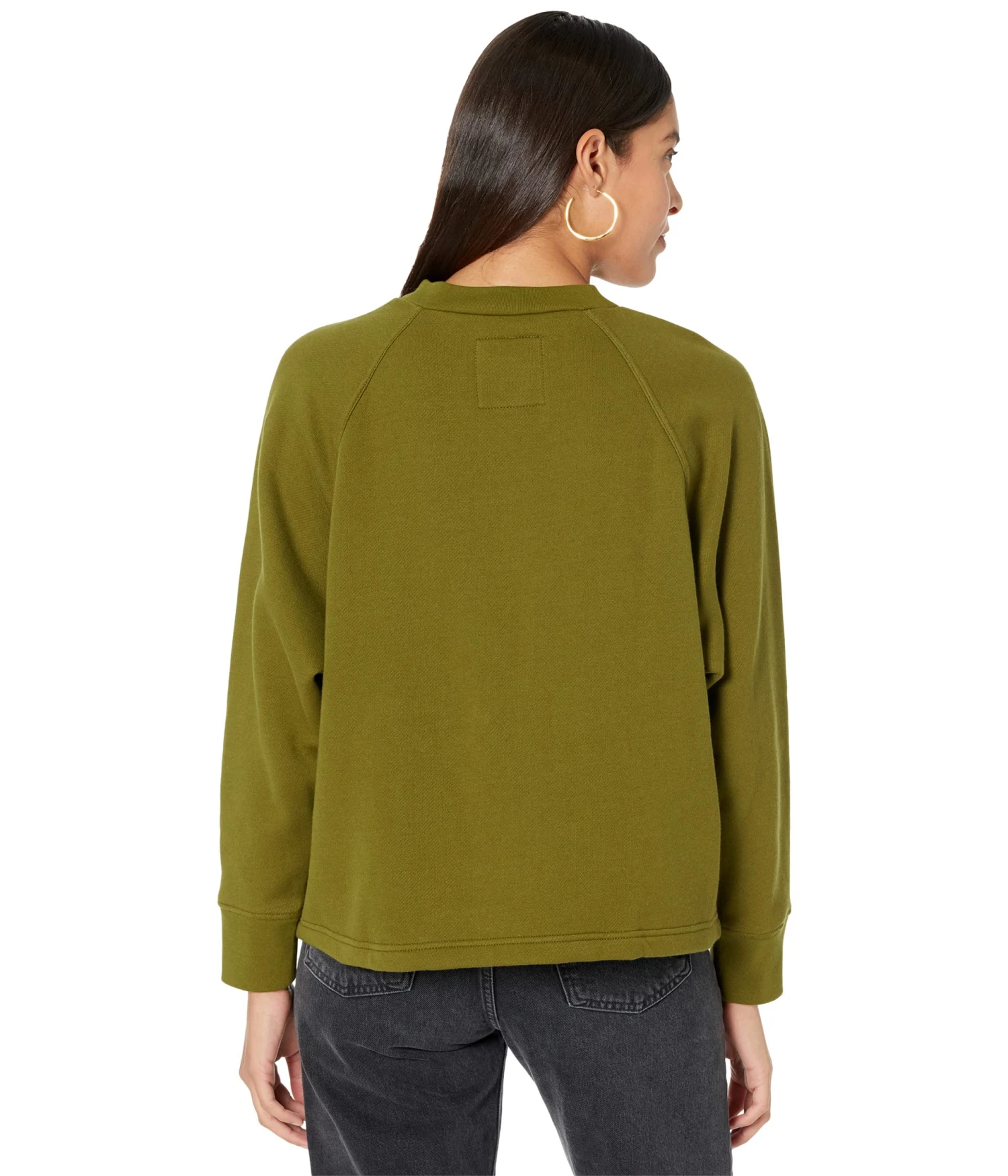Madewell MWL Betterterry Henley Sweatshirt - Image 2