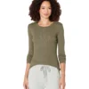 Madewell Fine Ribbed Crewneck Long-Sleeve Tee