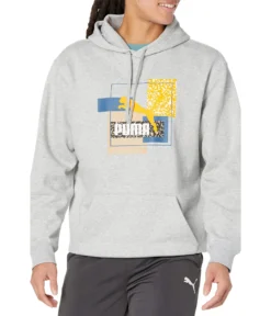 PUMA Brand Love Fleece Hoodie