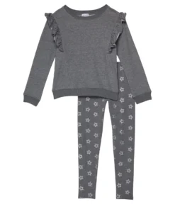 Splendid Littles Silver Star Sweatshirt & Leggings Set (Toddler/Little Kids)