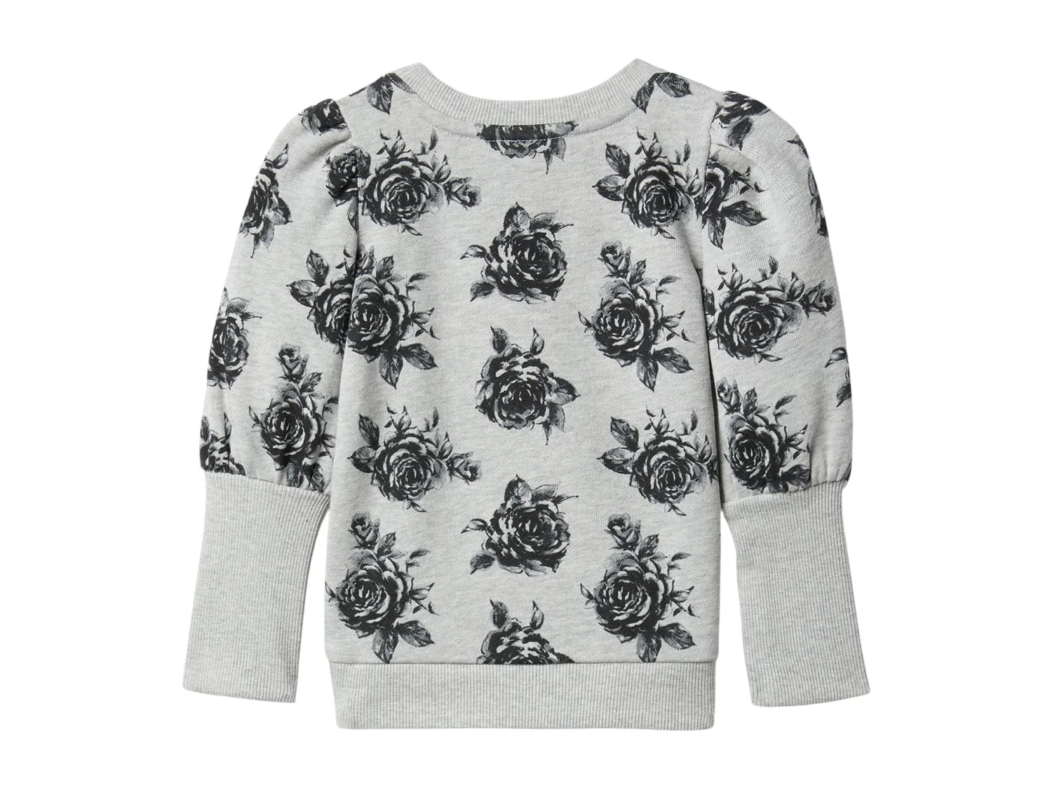 Janie And Jack Floral Sweatshirt (Toddler/Little Kids/Big Kids) - Image 2