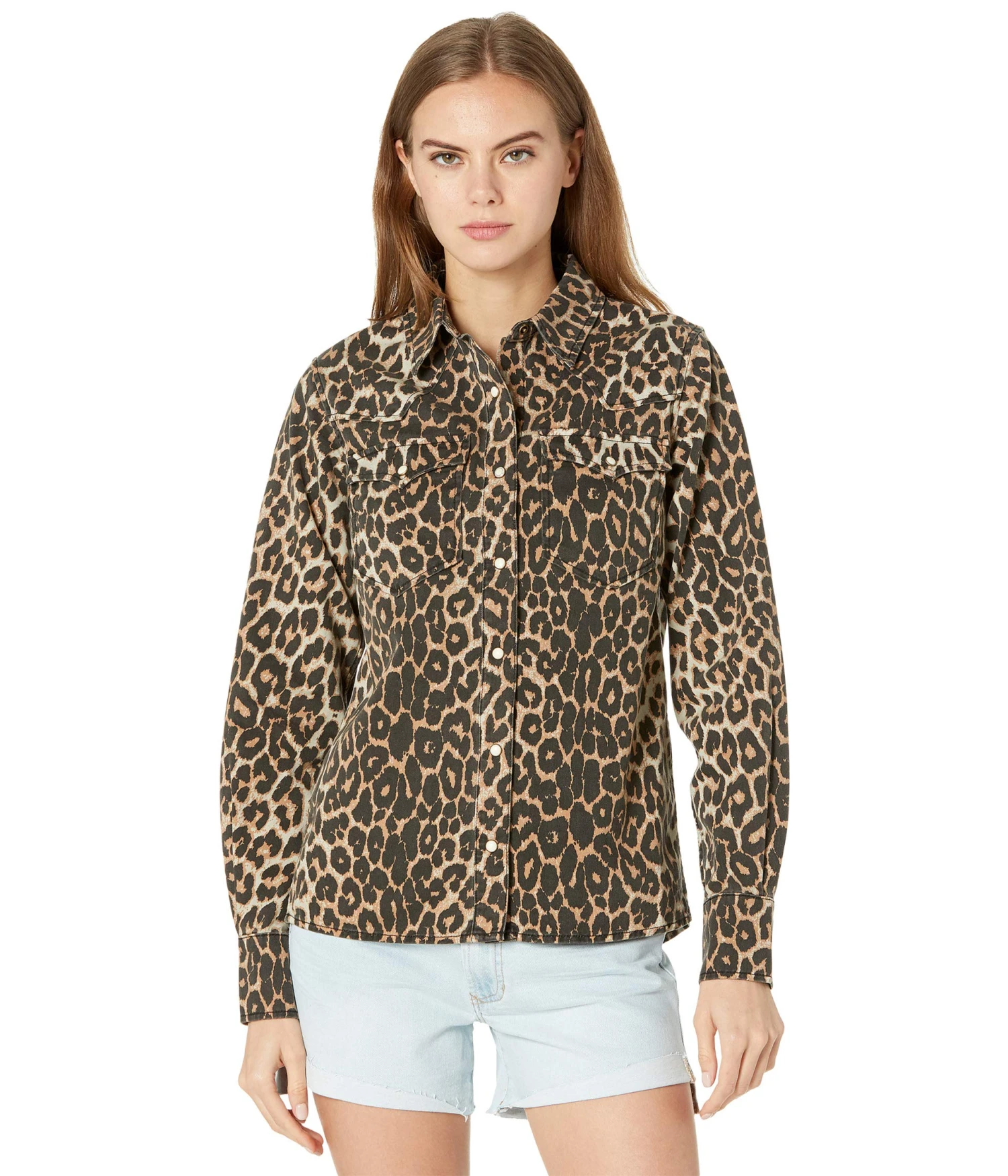 AllSaints Ezra Animal Shirt