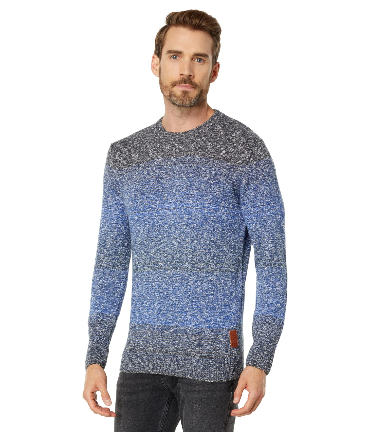 Scotch & Soda Gradient Melange Cotton-Blend Pullover