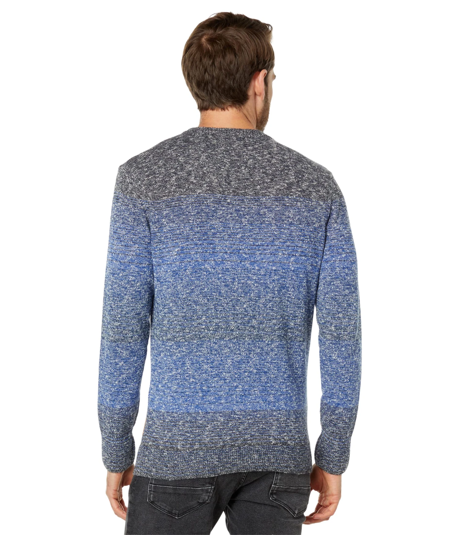 Scotch & Soda Gradient Melange Cotton-Blend Pullover - Image 2
